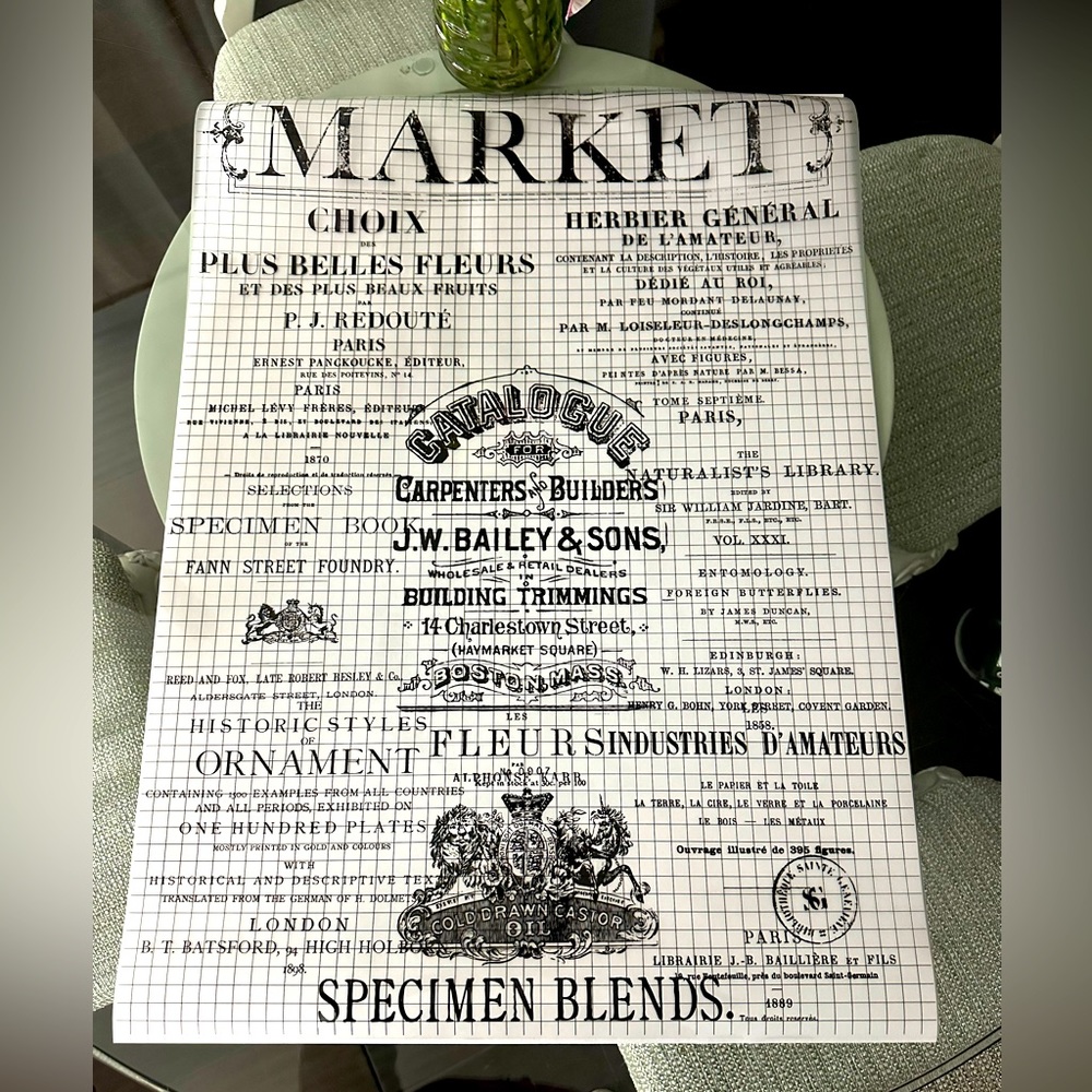 IOD label ephemera transfer